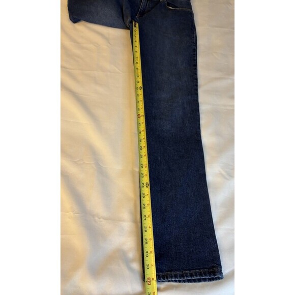 MOTT & BOW Women's Boyfriend Jeans 29x32 Straight Leg Medium Wash Denim Mid Rise - Picture 4 of 11